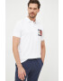 Tommy Hilfiger Памучна тениска с яка Icon - Pepit.bg