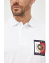 Tommy Hilfiger Памучна тениска с яка Icon - Pepit.bg