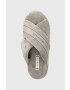 Tommy Hilfiger Пантофи Comfy Home Slippers With Straps в сиво - Pepit.bg