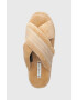 Tommy Hilfiger Пантофи Comfy Home Slippers With Straps в бежово - Pepit.bg