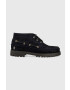 Tommy Hilfiger Половинки обувки от велур TH BOAT BOOT CLASSIC в тъмносиньо FM0FM04684 - Pepit.bg