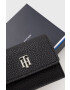 Tommy Hilfiger Портфейл дамски в черно - Pepit.bg