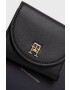 Tommy Hilfiger Портфейл дамски в черно - Pepit.bg