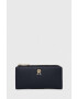 Tommy Hilfiger Портмоне дамски в тъмносиньо - Pepit.bg