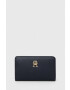 Tommy Hilfiger Портмоне дамски в тъмносиньо - Pepit.bg