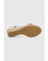 Tommy Hilfiger Сандали MID WEDGE CORPORATE в бяло със скосена платформа - Pepit.bg