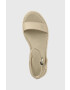 Tommy Hilfiger Сандали ROPE FLATFORM в бежово с платформа FW0FW07019 - Pepit.bg
