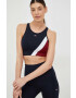 Tommy Hilfiger Спортен сутиен в тъмносиньо с десен - Pepit.bg