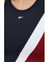Tommy Hilfiger Спортен сутиен в тъмносиньо с десен - Pepit.bg