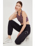 Tommy Hilfiger Спортен сутиен в бордо с десен - Pepit.bg