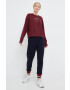 Tommy Hilfiger Суичър в бордо с принт - Pepit.bg