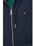 Tommy Hilfiger Суичър в тъмносиньо с апликация - Pepit.bg