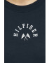 Tommy Hilfiger Суичър в тъмносиньо с апликация - Pepit.bg