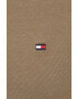 Tommy Hilfiger Тениска в зелено с изчистен дизайн - Pepit.bg