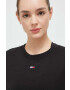 Tommy Hilfiger Тениска в черно - Pepit.bg