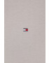 Tommy Hilfiger Тениска в сиво с изчистен дизайн - Pepit.bg