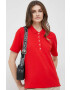 Tommy Hilfiger Тениска с яка в червено - Pepit.bg