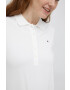 Tommy Hilfiger Тениска с яка в бяло - Pepit.bg