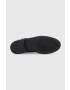Tommy Hilfiger Велурени боти челси Th Essentials Flat Boot в тъмносиньо с равна подметка - Pepit.bg