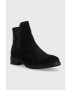 Tommy Hilfiger Велурени боти челси Th Suede Flat Boot - Pepit.bg