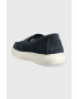 Tommy Hilfiger Велурени мокасини HYBRID LOAFER в тъмносиньо FM0FM04440 - Pepit.bg