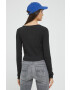 Tommy Jeans Блуза с дълги ръкави в черно - Pepit.bg