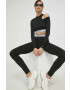 Tommy Jeans Блуза с дълги ръкави в черно - Pepit.bg