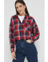 Tommy Jeans Блуза с дълги ръкави в бяло - Pepit.bg
