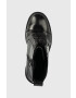 Tommy Jeans Боти Heeled Boot в черно с висок ток - Pepit.bg
