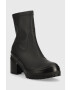 Tommy Jeans Боти Heeled Boot в черно с висок ток - Pepit.bg