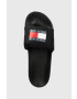 Tommy Jeans Чехли Padded Pool Slide в черно - Pepit.bg