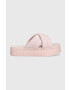 Tommy Jeans Чехли в розово с платформа EN0EN02116 - Pepit.bg