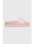 Tommy Jeans Чехли ELEV FLTFRM PL SLD в розово с платформа - Pepit.bg