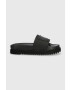 Tommy Jeans Чехли ELEV FLTFRM PL SLD в черно с платформа - Pepit.bg