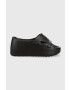 Tommy Jeans Чехли FREEDOM FLATF POOL в черно със скосена платформа EN0EN02145 - Pepit.bg
