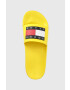 Tommy Jeans Чехли POOL SLIDE ESS в жълто EM0EM01191 - Pepit.bg