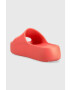 Tommy Jeans Чехли TJW CHUNKY FLATFORM в оранжево с платформа EN0EN02438 - Pepit.bg