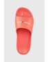 Tommy Jeans Чехли TJW CHUNKY FLATFORM в оранжево с платформа EN0EN02438 - Pepit.bg
