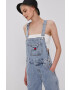 Tommy Jeans Дънков гащеризон Dungaree - Pepit.bg