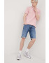 Tommy Jeans Дънкови къси панталони Ronnie в сиво - Pepit.bg