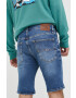 Tommy Jeans Дънкови къси панталони Scanton в синьо - Pepit.bg