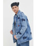 Tommy Jeans Дънково яке в зелено с преходна изолация - Pepit.bg