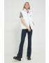 Tommy Jeans Елек дамски в бяло със зимна изолация - Pepit.bg