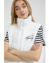 Tommy Jeans Елек дамски в бяло със зимна изолация - Pepit.bg