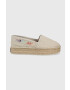 Tommy Jeans Еспадрили в бежово с платформа - Pepit.bg