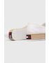 Tommy Jeans Еспадрили FLATFORM ESPADRILLE в бяло с платформа EN0EN02078 - Pepit.bg
