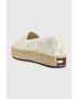 Tommy Jeans Еспадрили LOGOMANIA ESPADRILLE в бежово с платформа EN0EN02079 - Pepit.bg