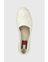 Tommy Jeans Еспадрили LOGOMANIA ESPADRILLE в бежово с платформа EN0EN02079 - Pepit.bg