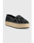 Tommy Jeans Еспадрили LOGOMANIA ESPADRILLE в черно с платформа EN0EN02079 - Pepit.bg