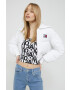 Tommy Jeans Яке в бяло със зимна изолация - Pepit.bg